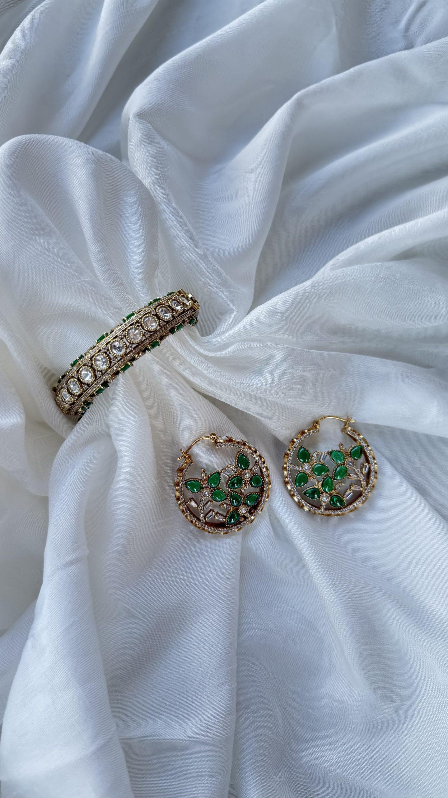 Bangle + Earrings