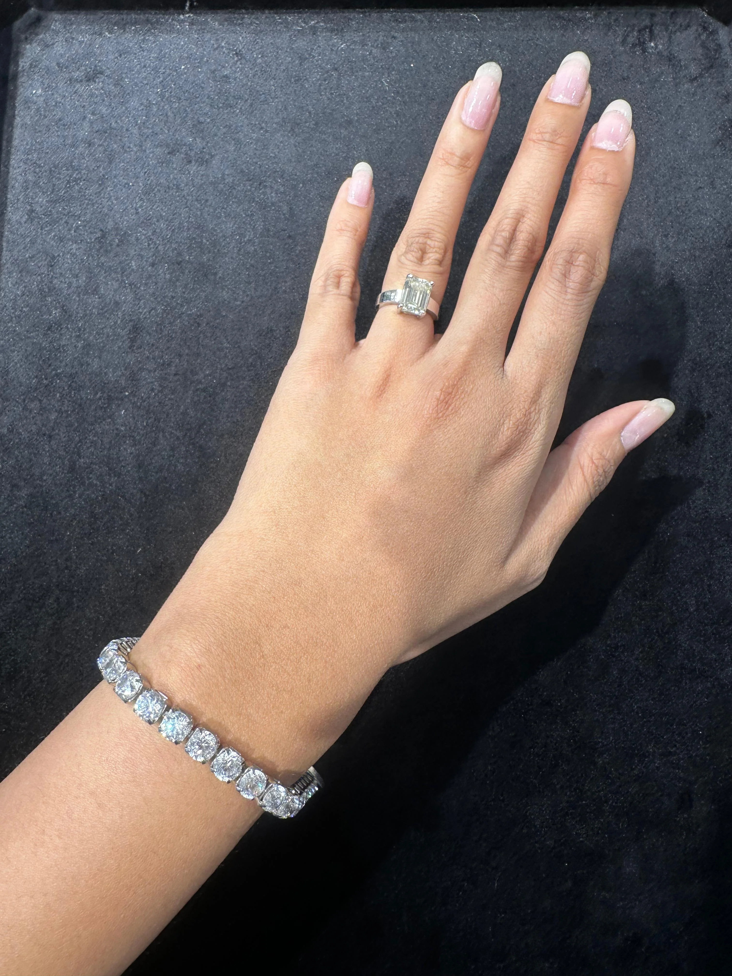 BIG ROUND TENNIS BRACELET
