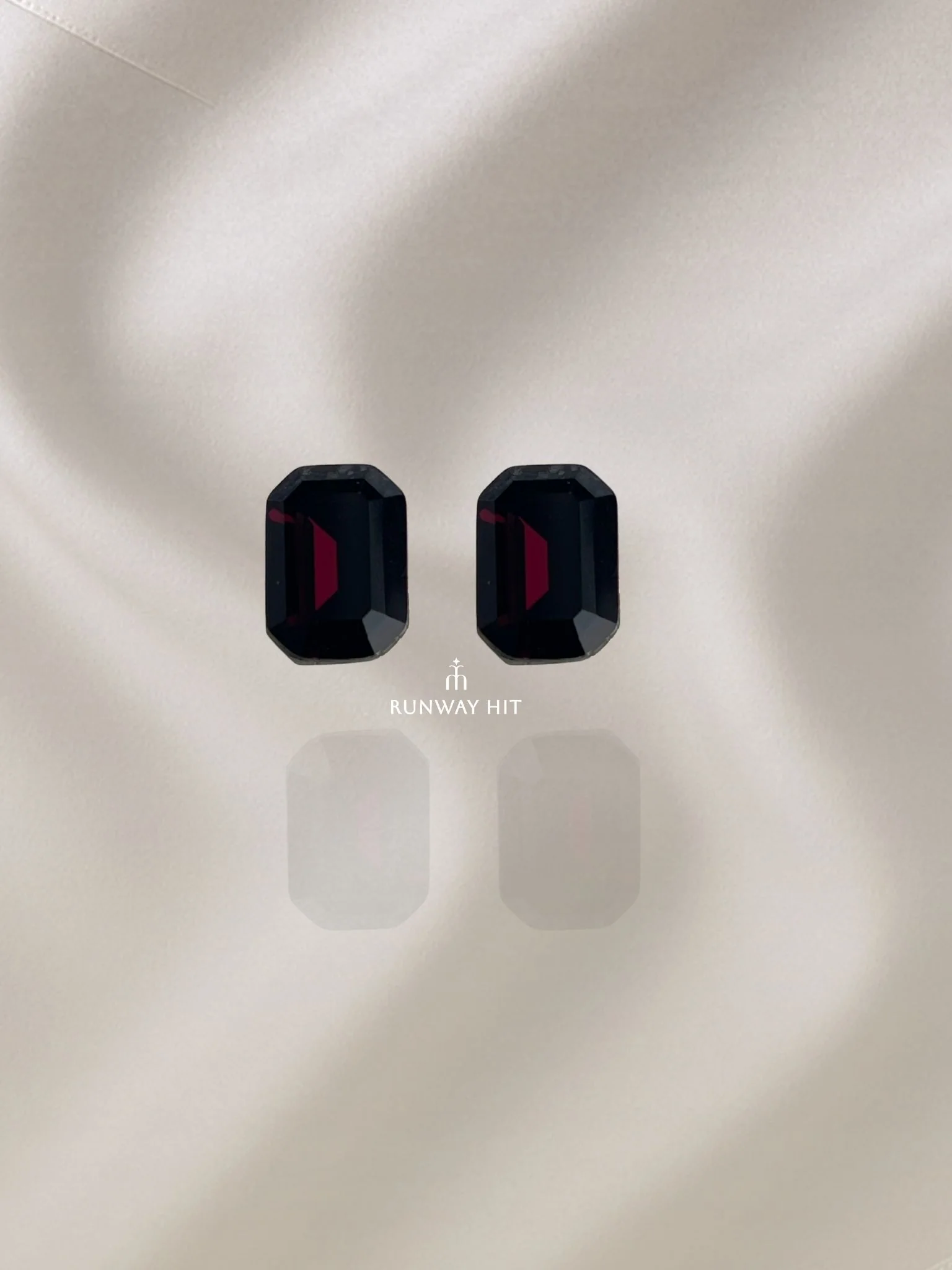 CERSEI MAROON SWAROVSKI ELEMENT STUD