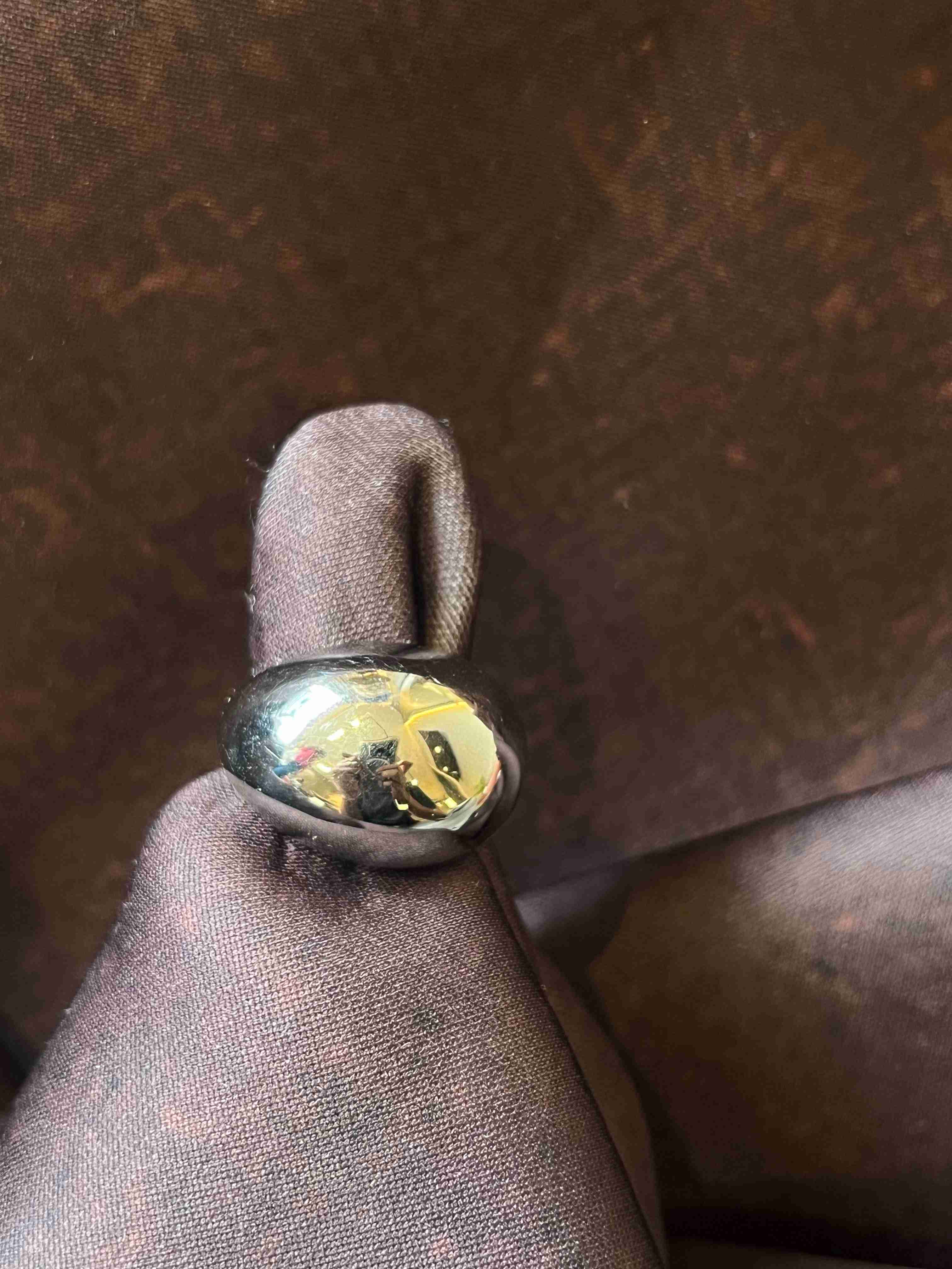 CHUNKY SILVER RING