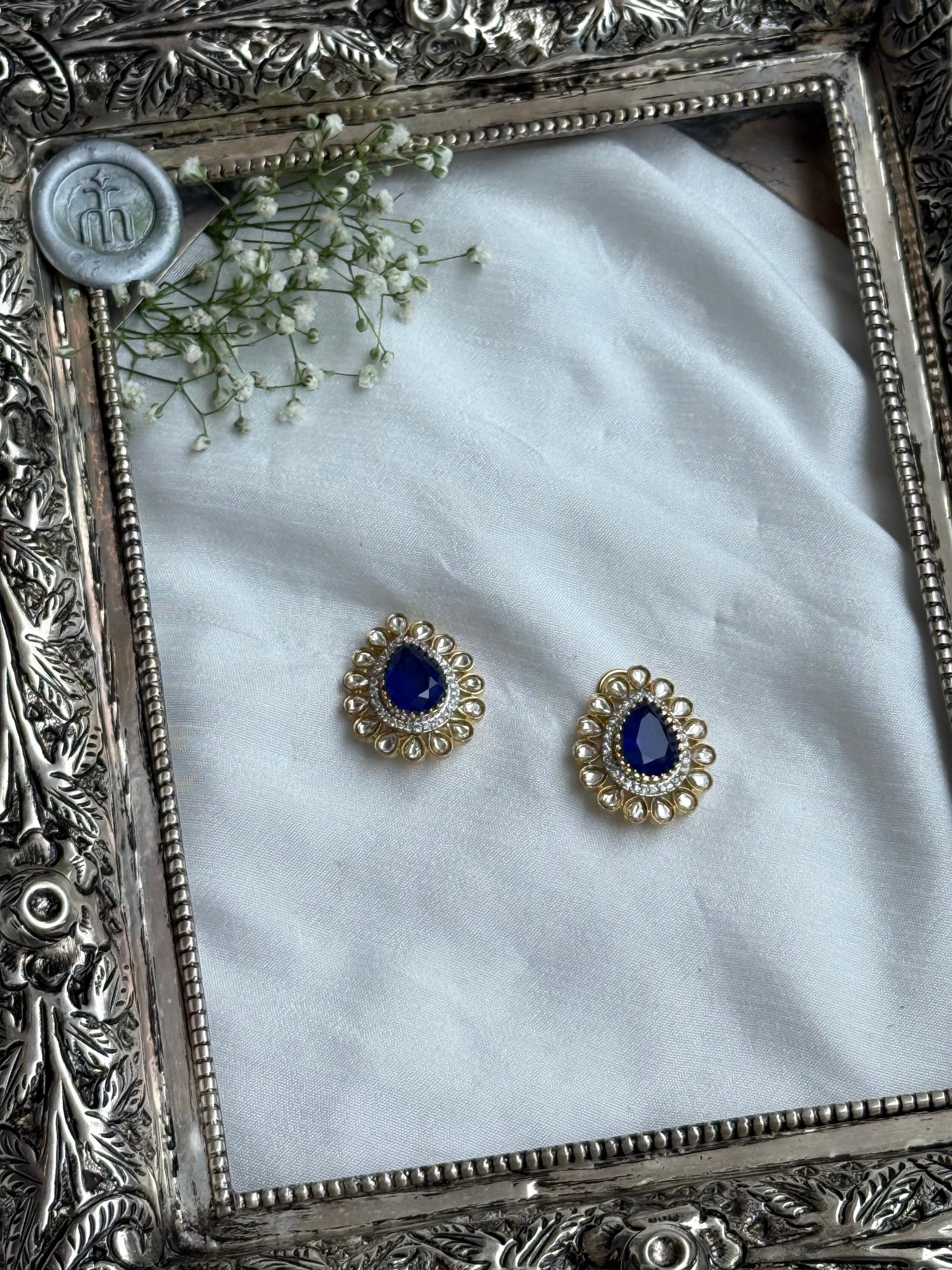 DAKSHINI BLUE STUDS - Image 2