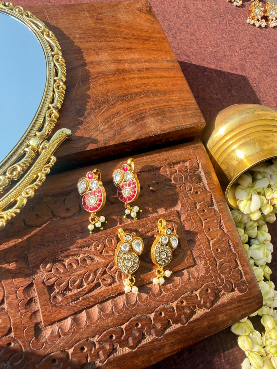 DAMINI POLKI EARCUFF - Image 3