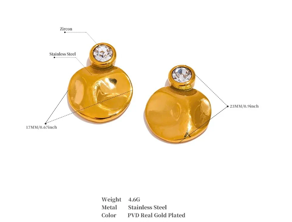 DERSY STUDS (gold/silver) - Image 2