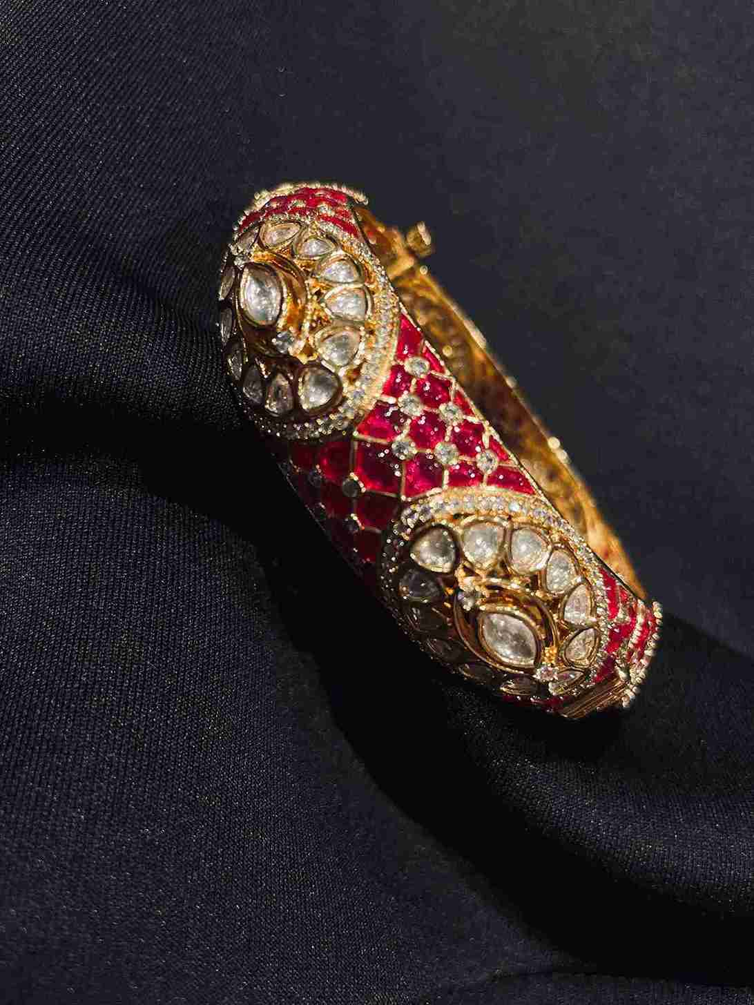 Dhanusha Red Bangle - Image 2