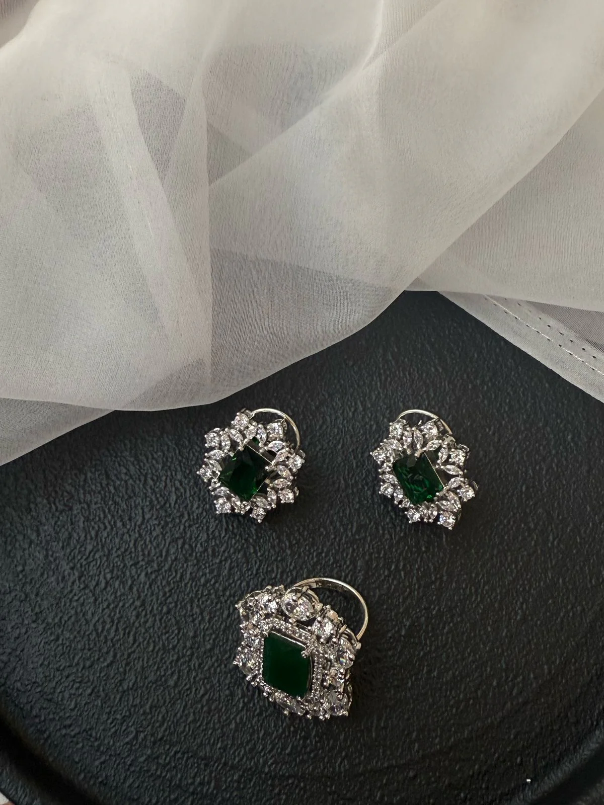 Earrings + Ring