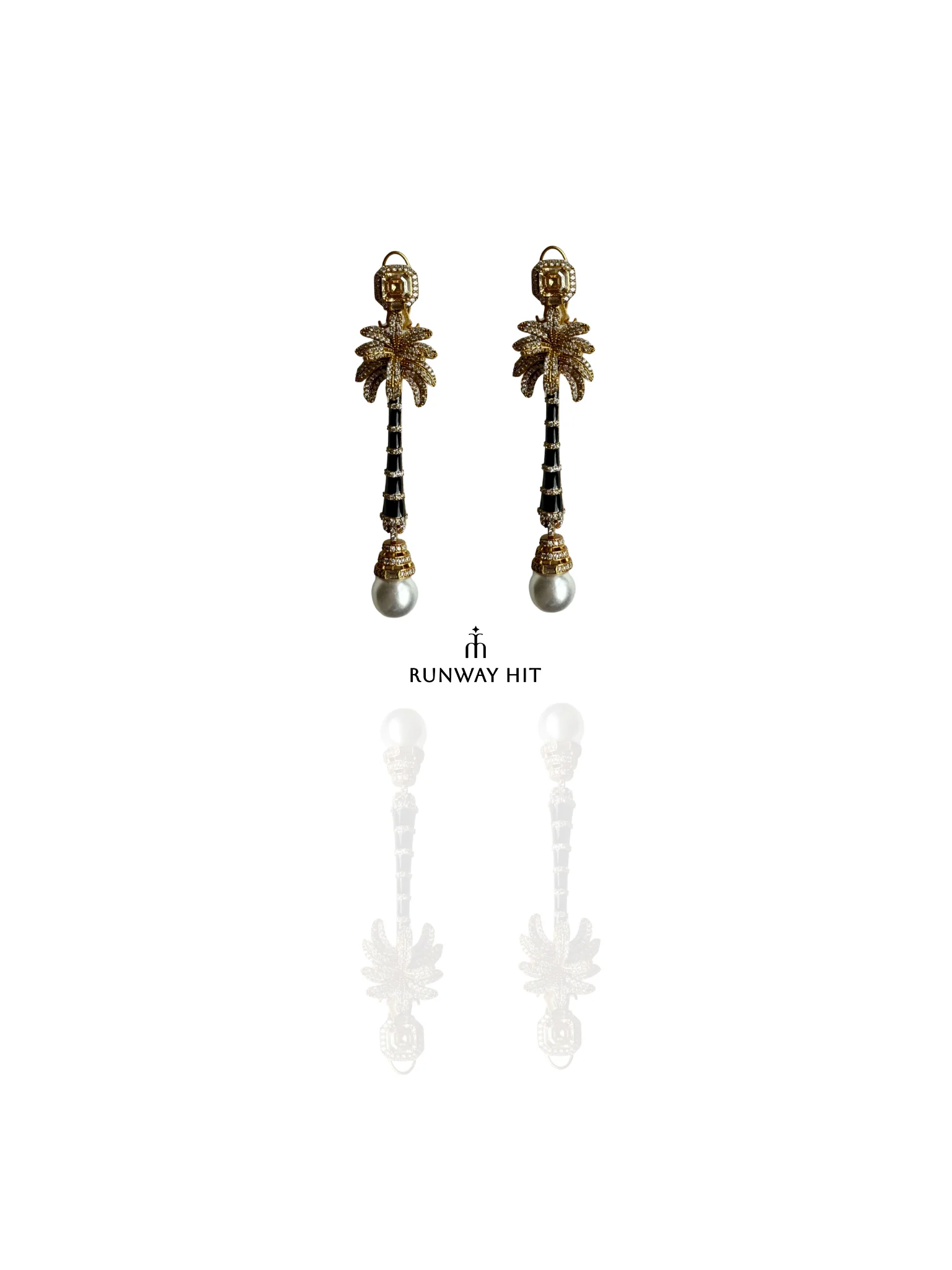 Eira Gemstone Earring (Gold) - Image 3