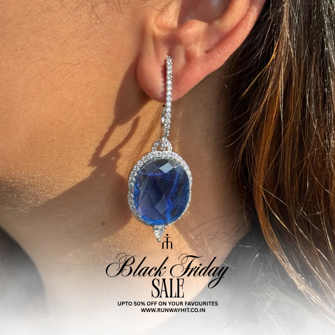 GEORGIA BLUE EARRING