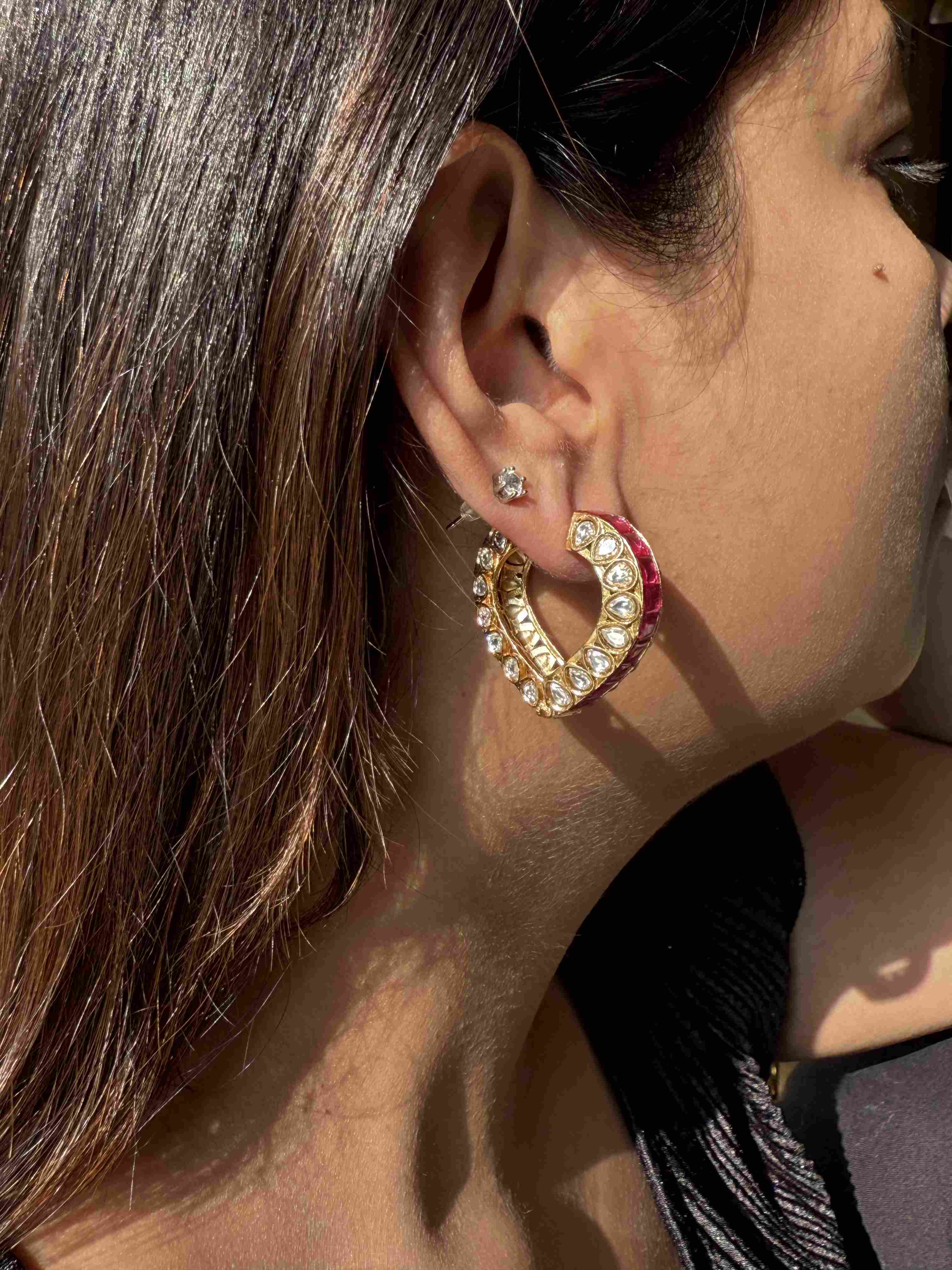 GIVA RUBY HOOPS - Image 2
