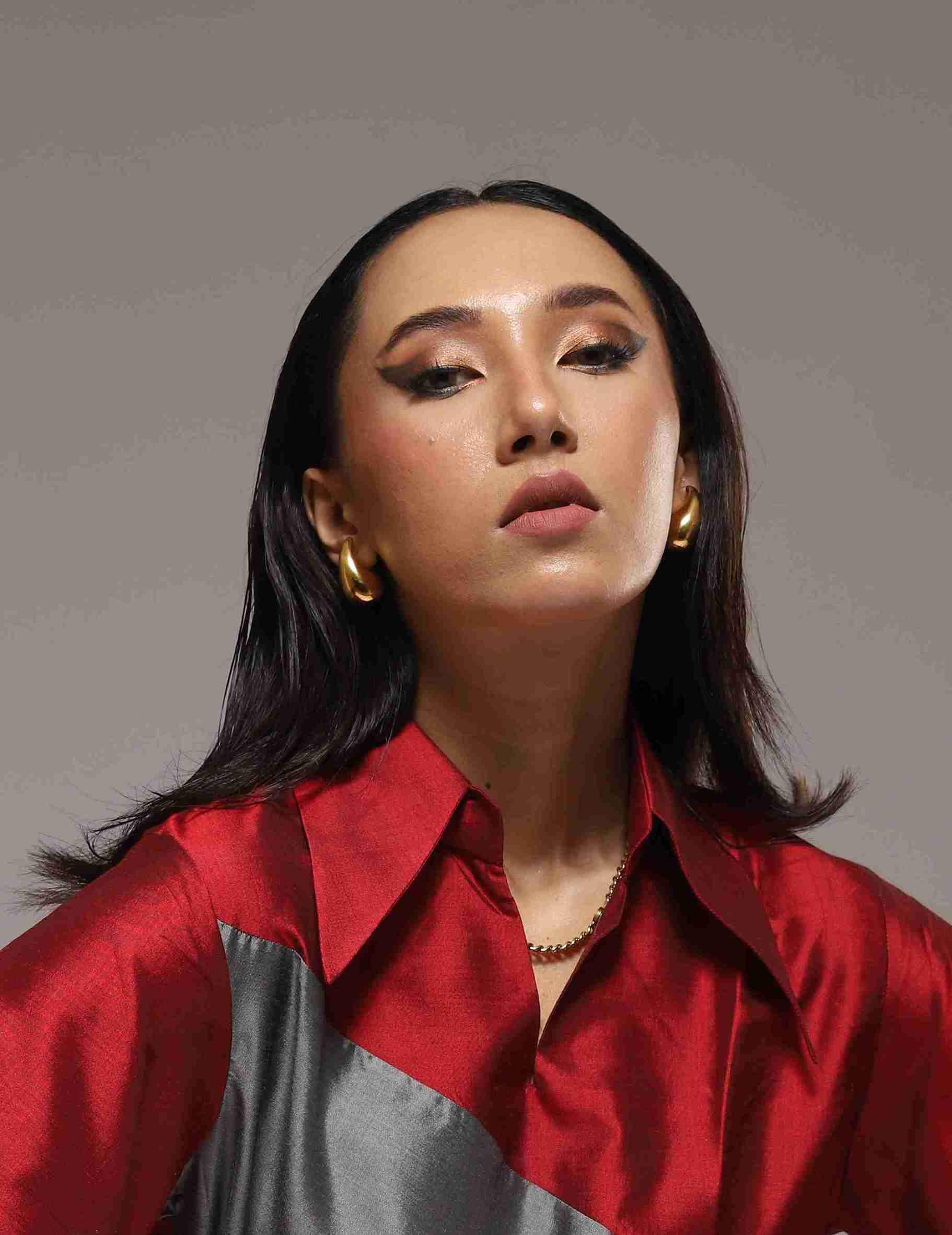 GOLD DROP STUD - Image 2