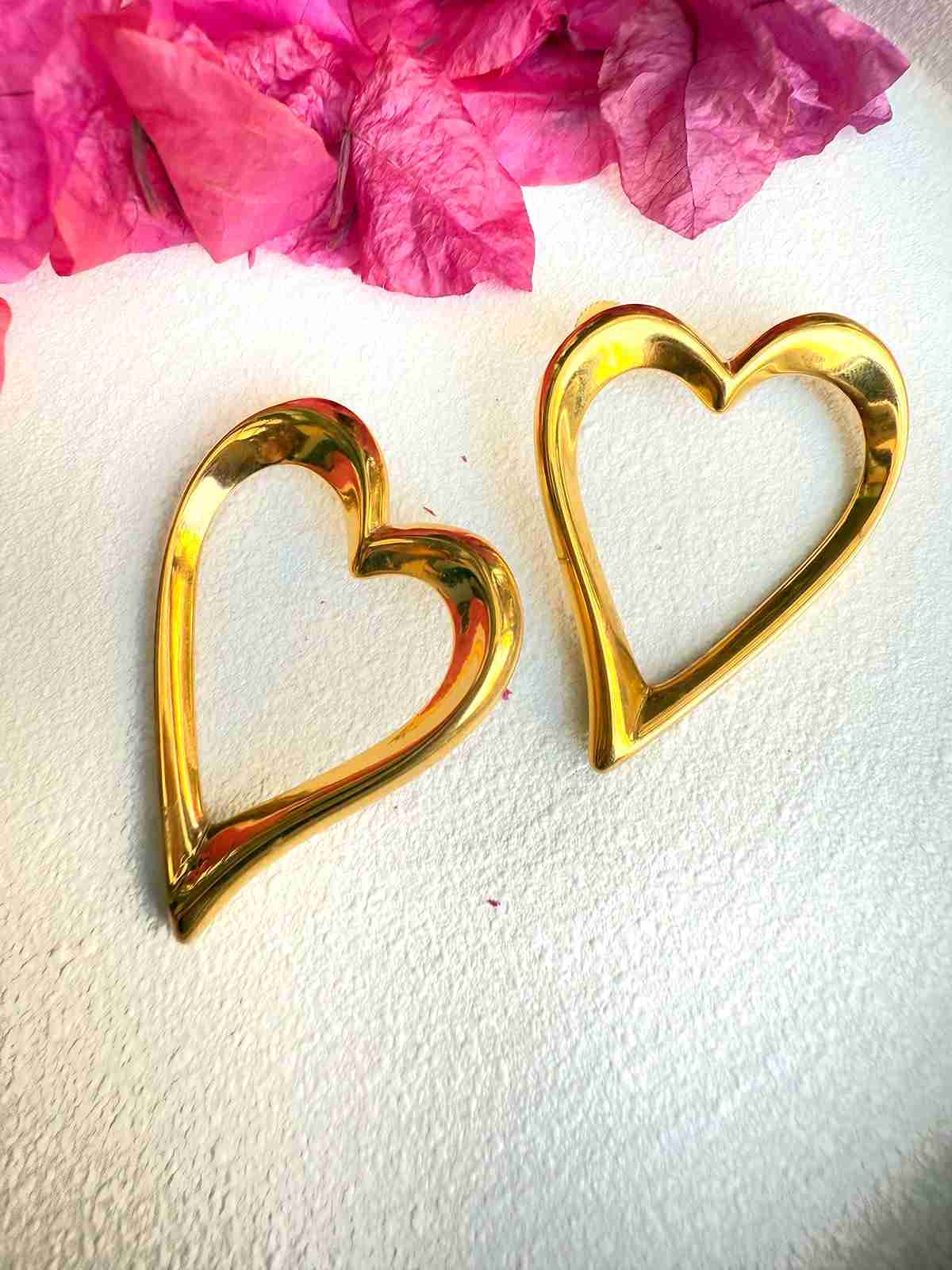 HEART BIG STUD