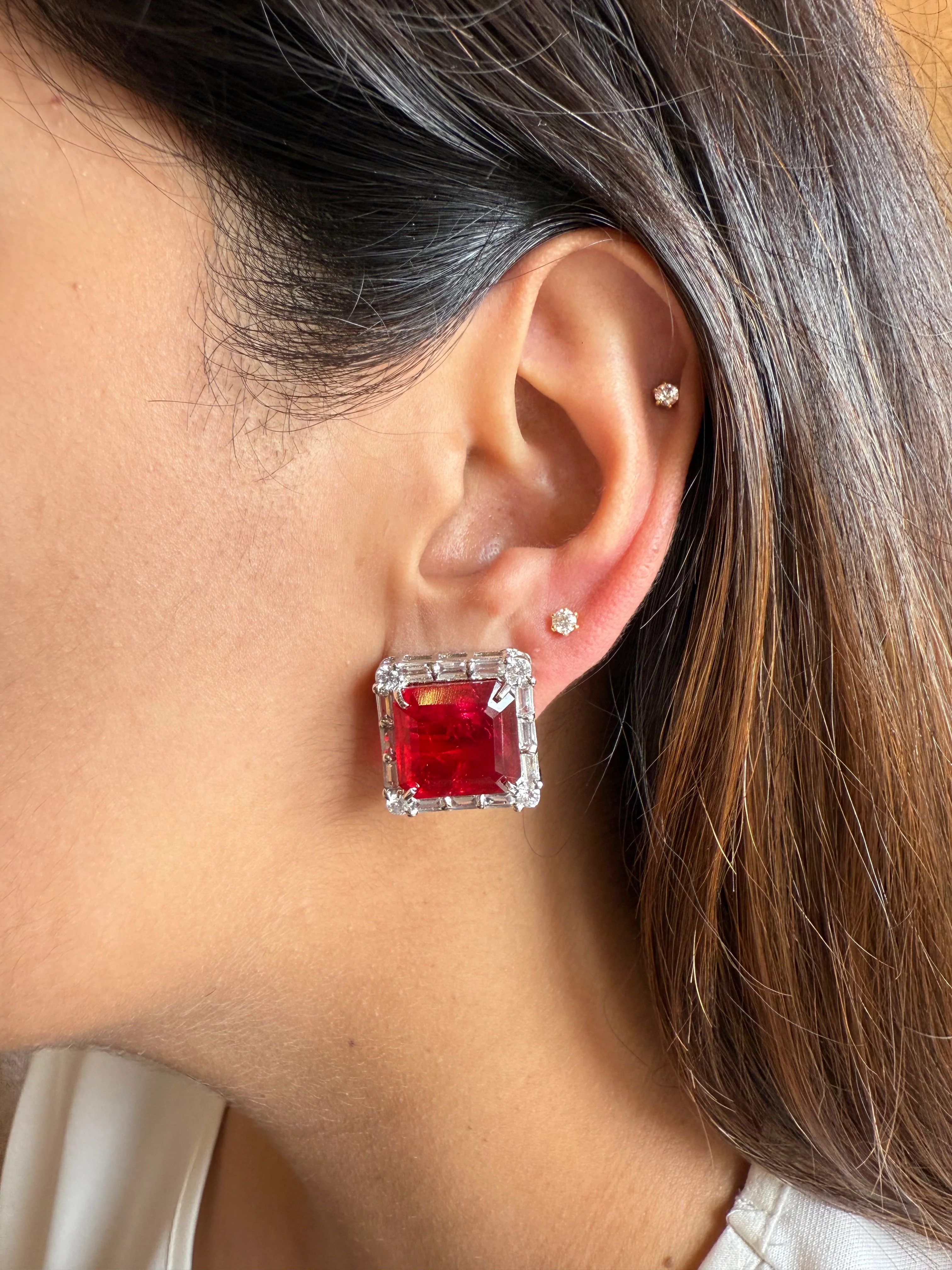 JEAN RED STUD - Image 3