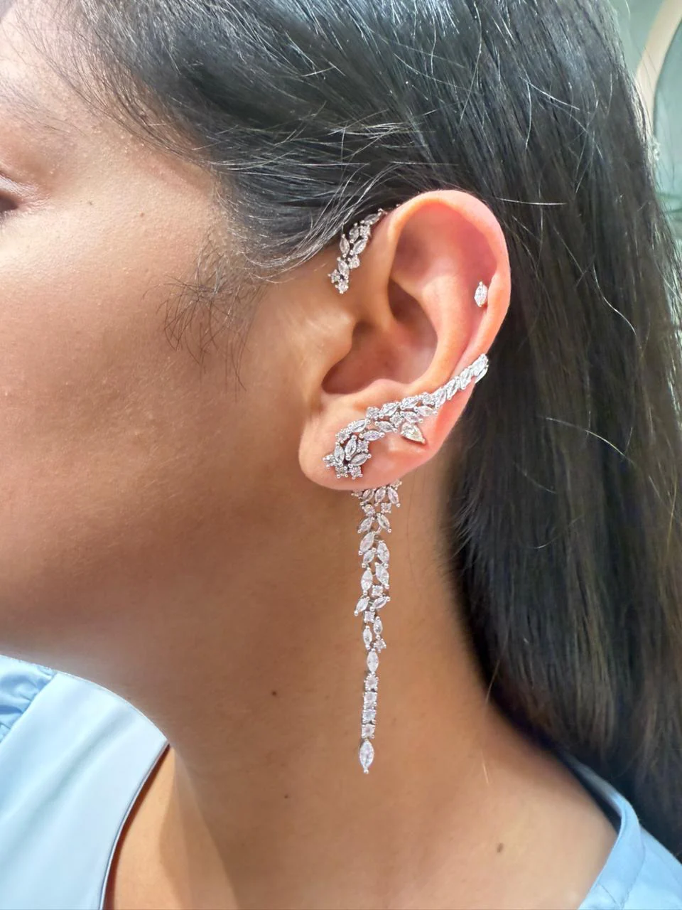 JUNIPER DIAMOND EARCUFF - Image 2