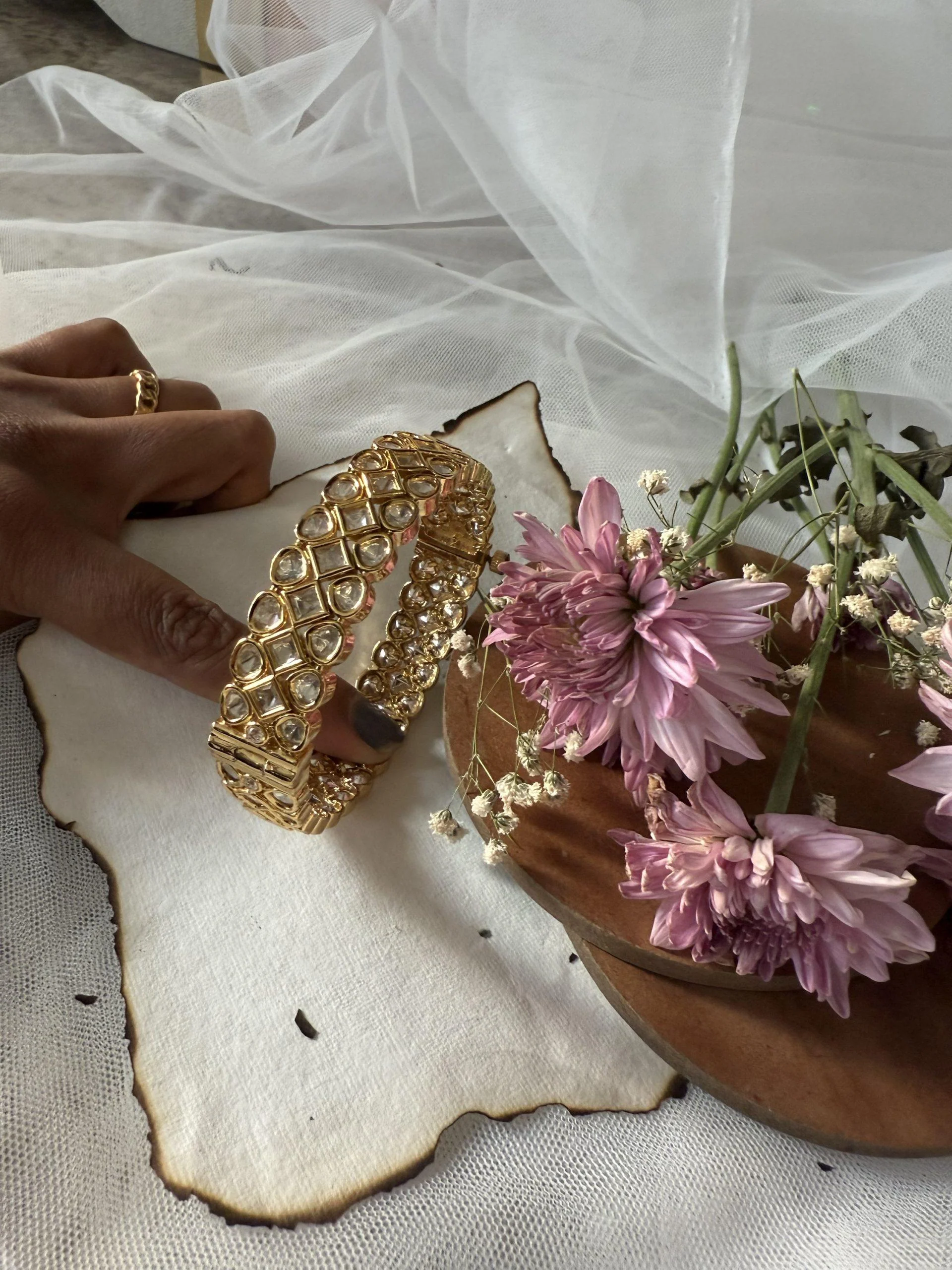 Zoya Polki Bangle - Image 5