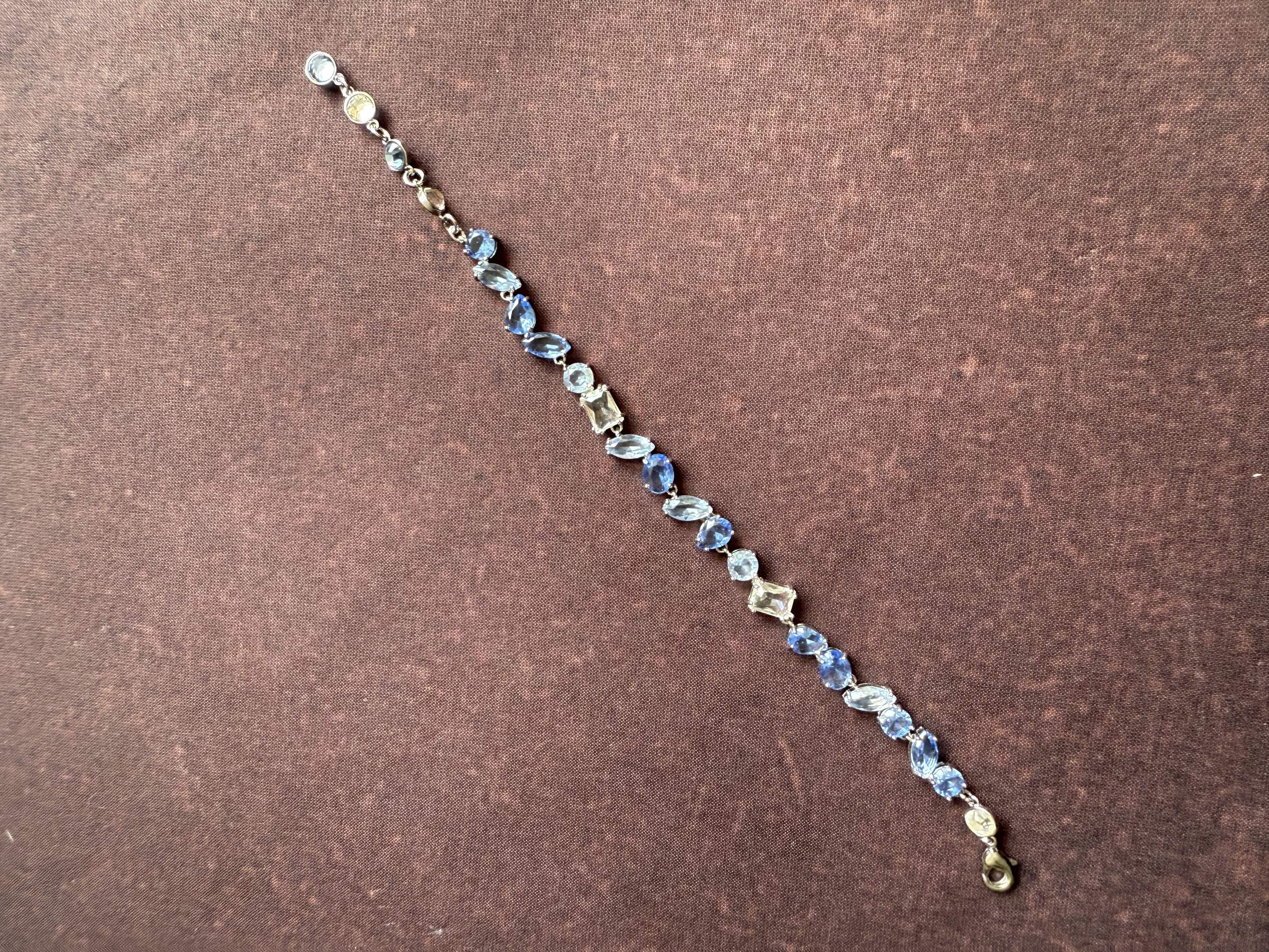 LISA PURE SILVER & SWAROVSKI BRACELET - Image 2