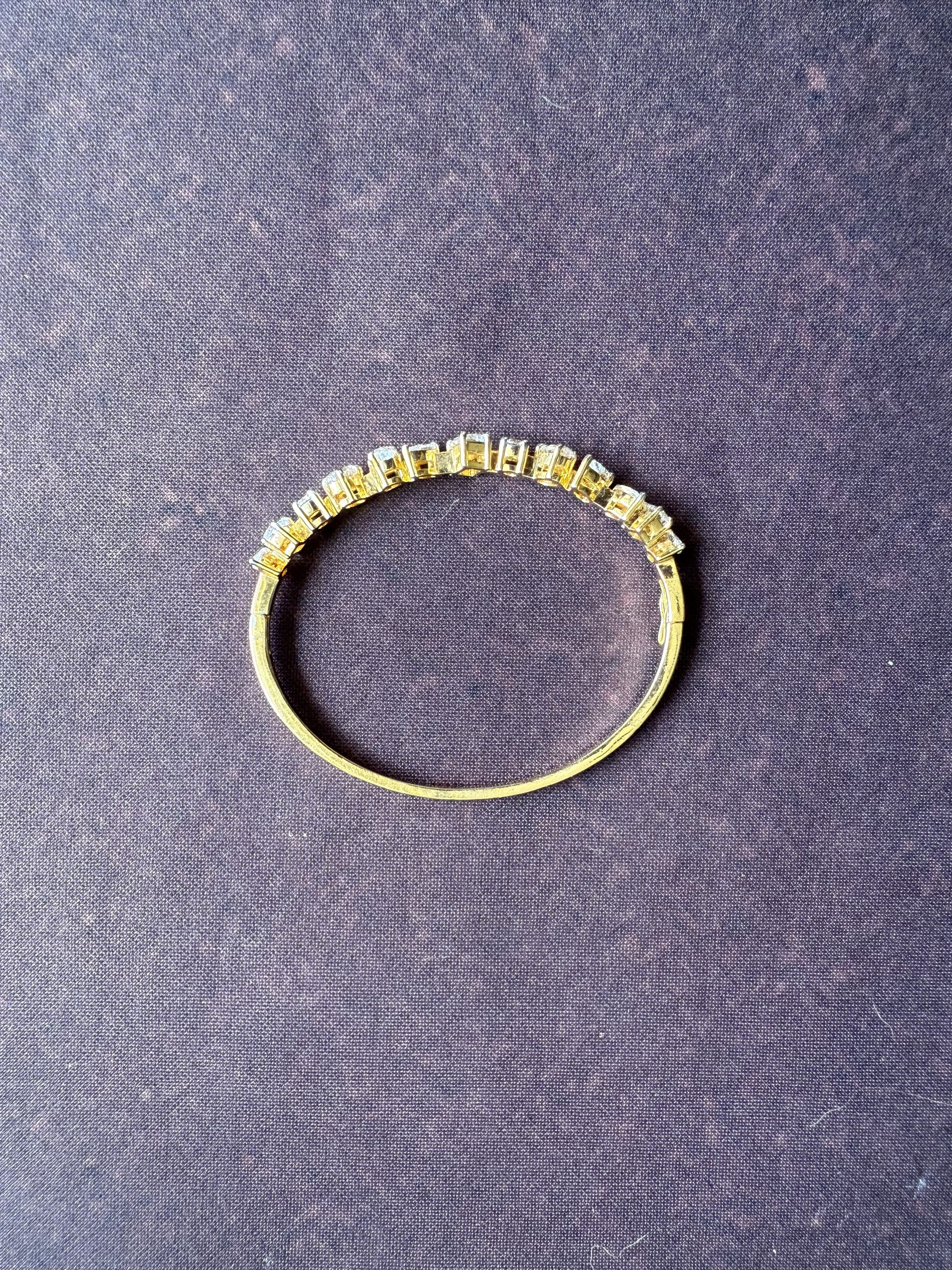 MIX SHAPE PURE SILVER & SWAROVSKI KADA BRACELET - Image 2