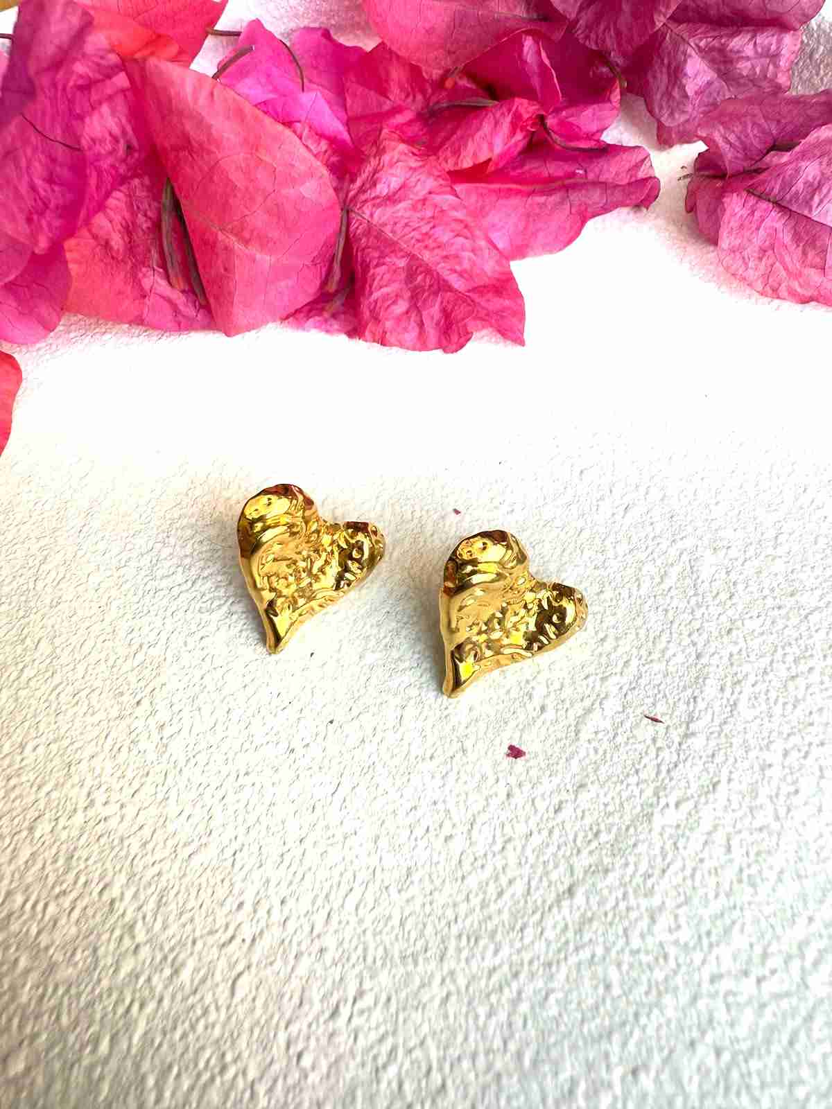 PARALLEL HEART STUD