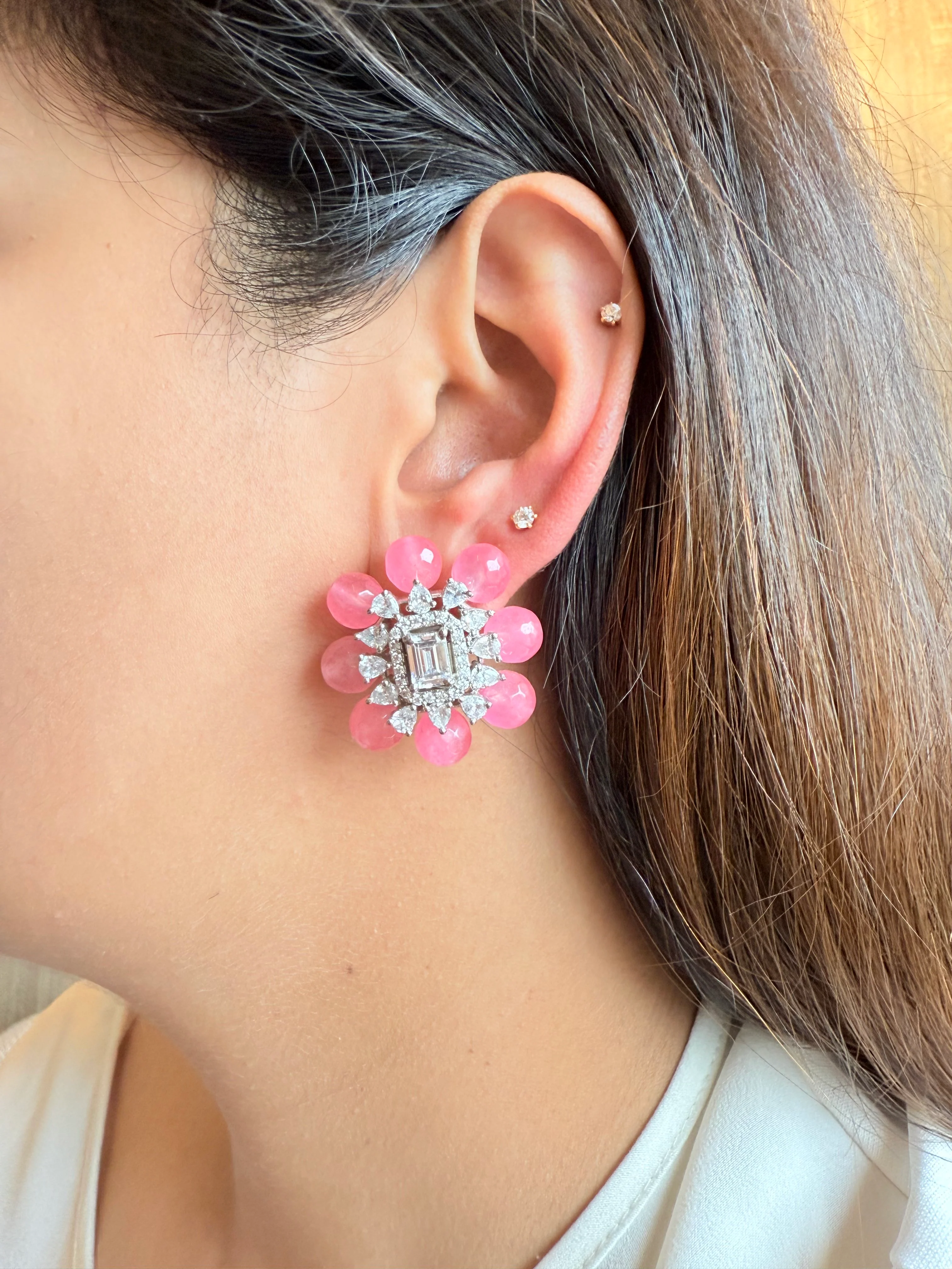 PINK DIAMOND STUD - Image 3