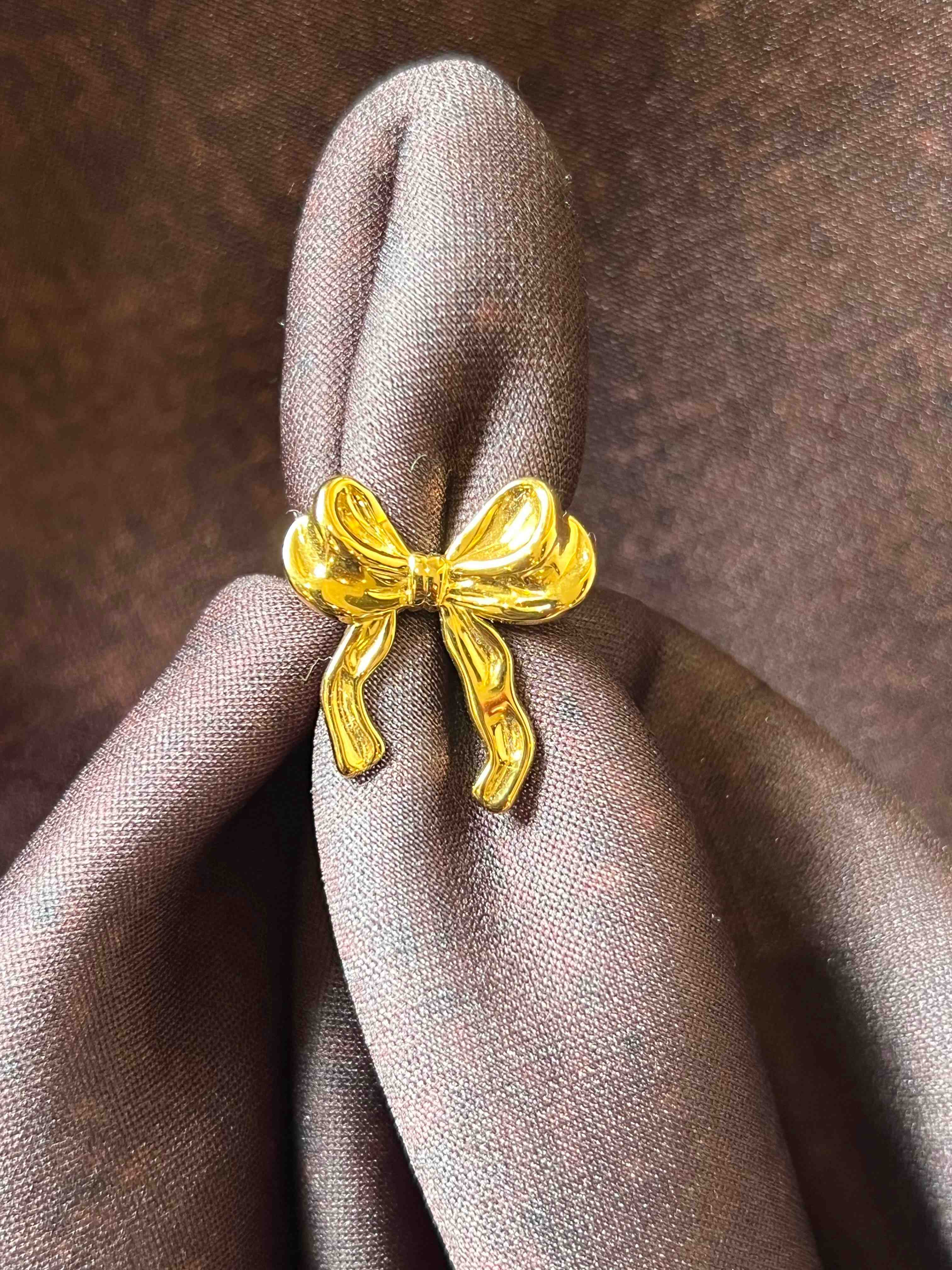 PRESLEY BOW RING