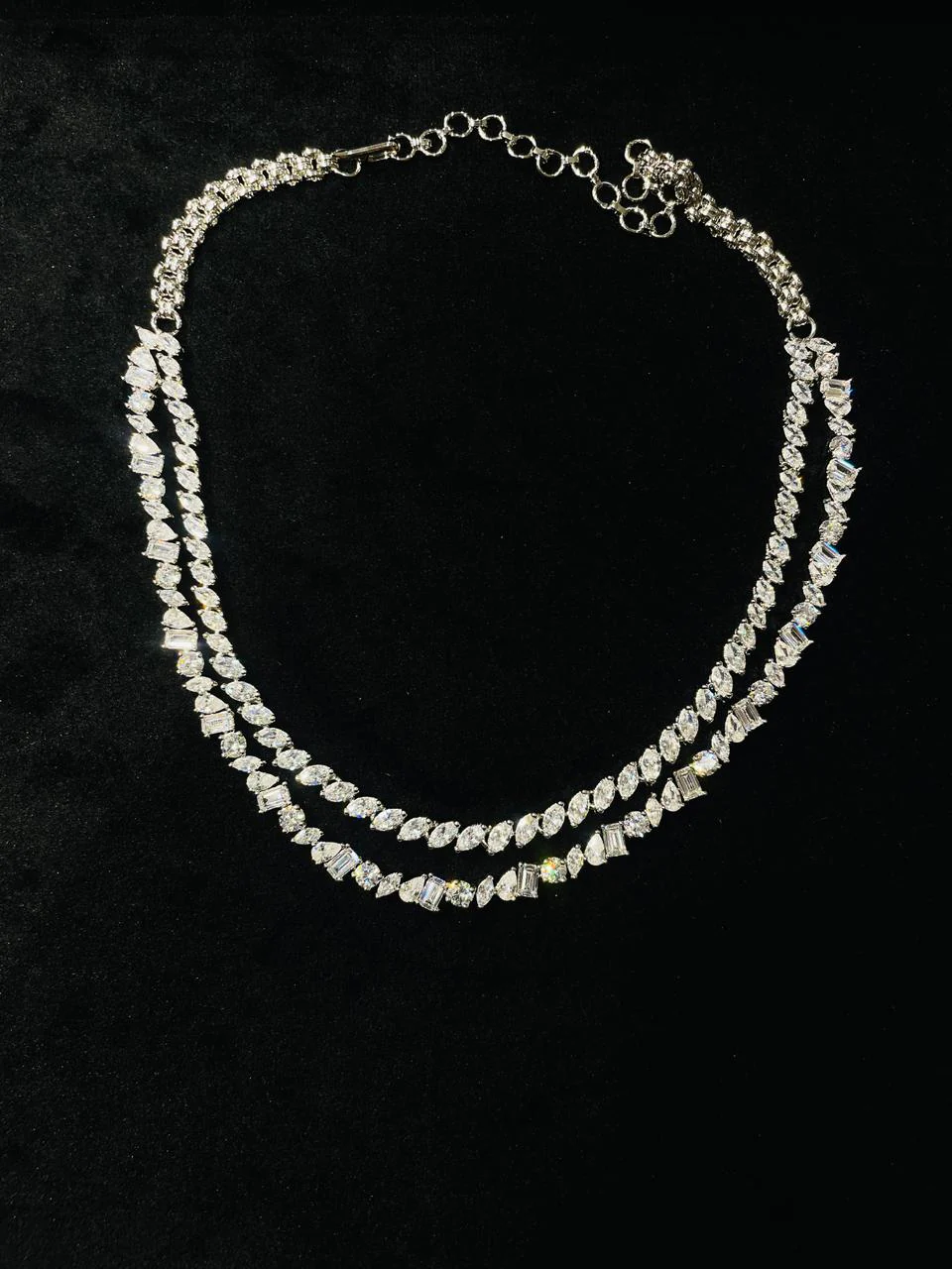 RORY DIAMOND TWO LAYER SET