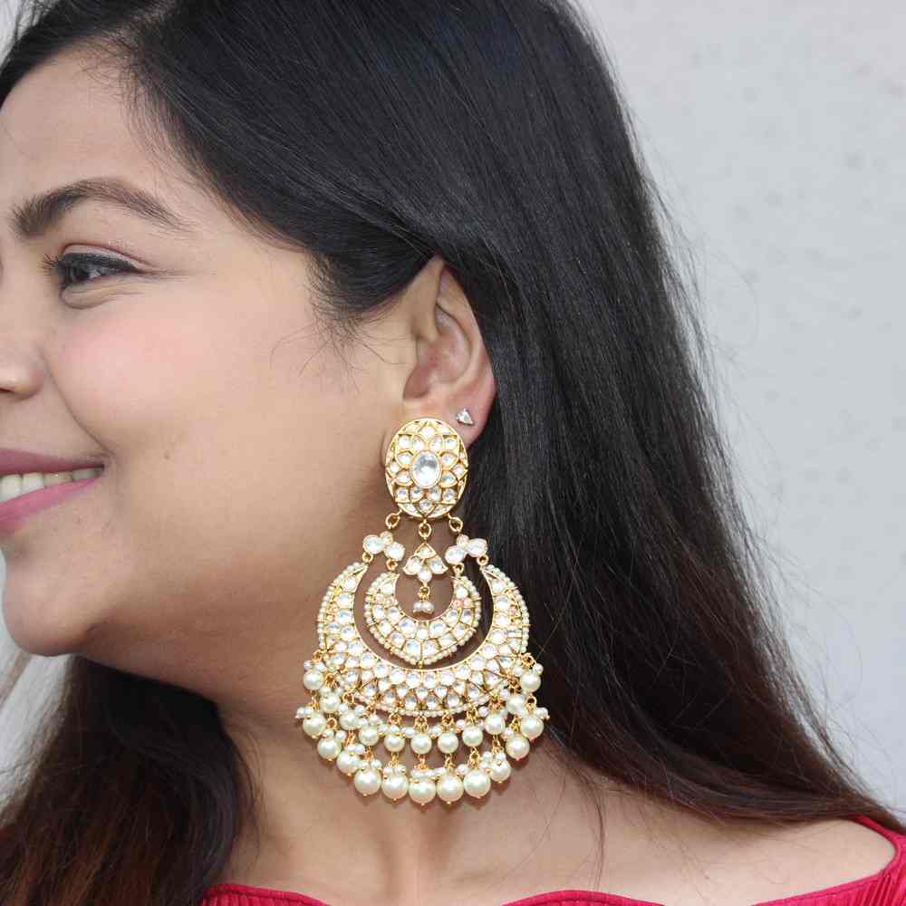 Rudrani Kundan Chaandbali