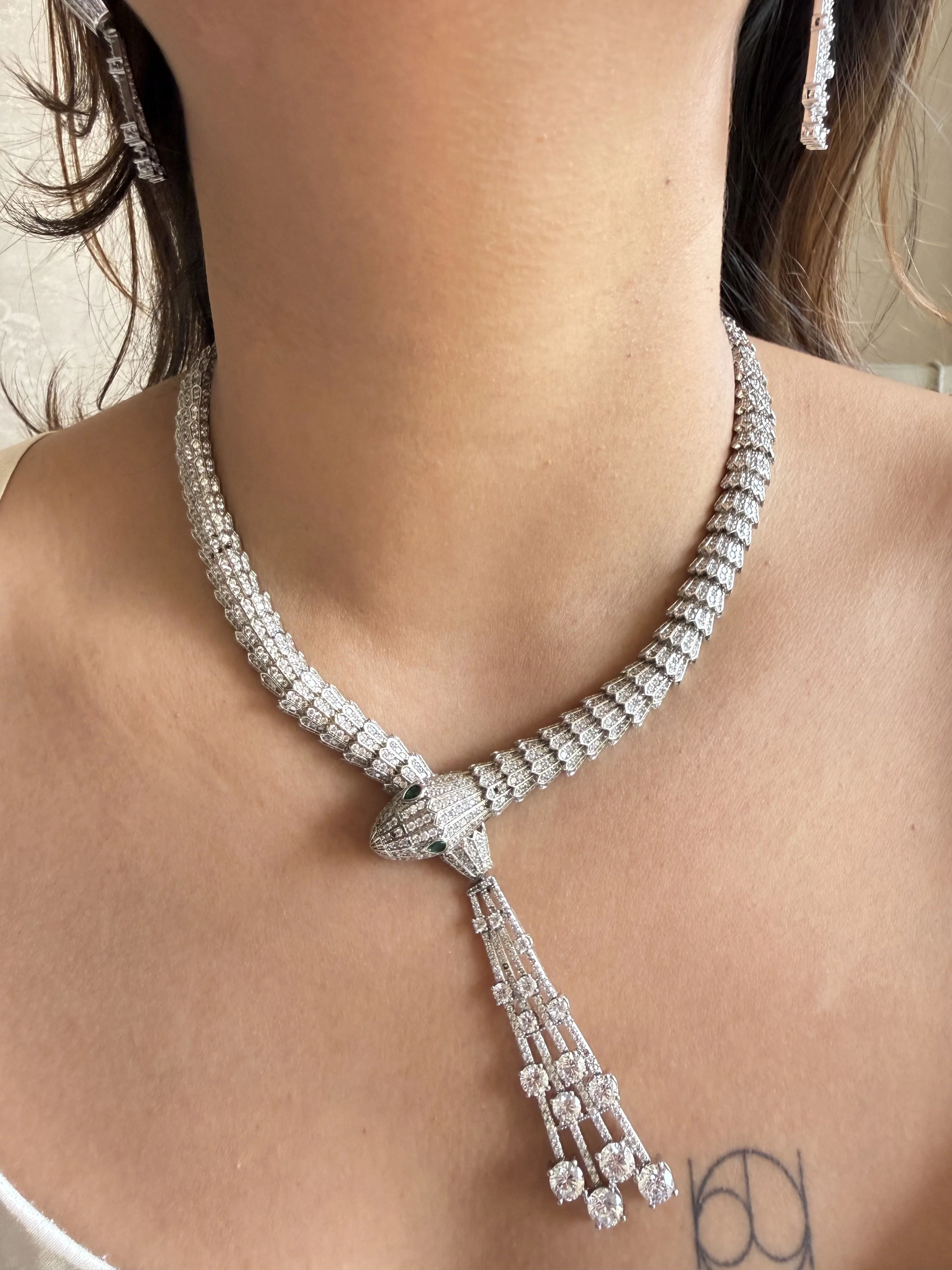 SERPENT DIAMOND SET