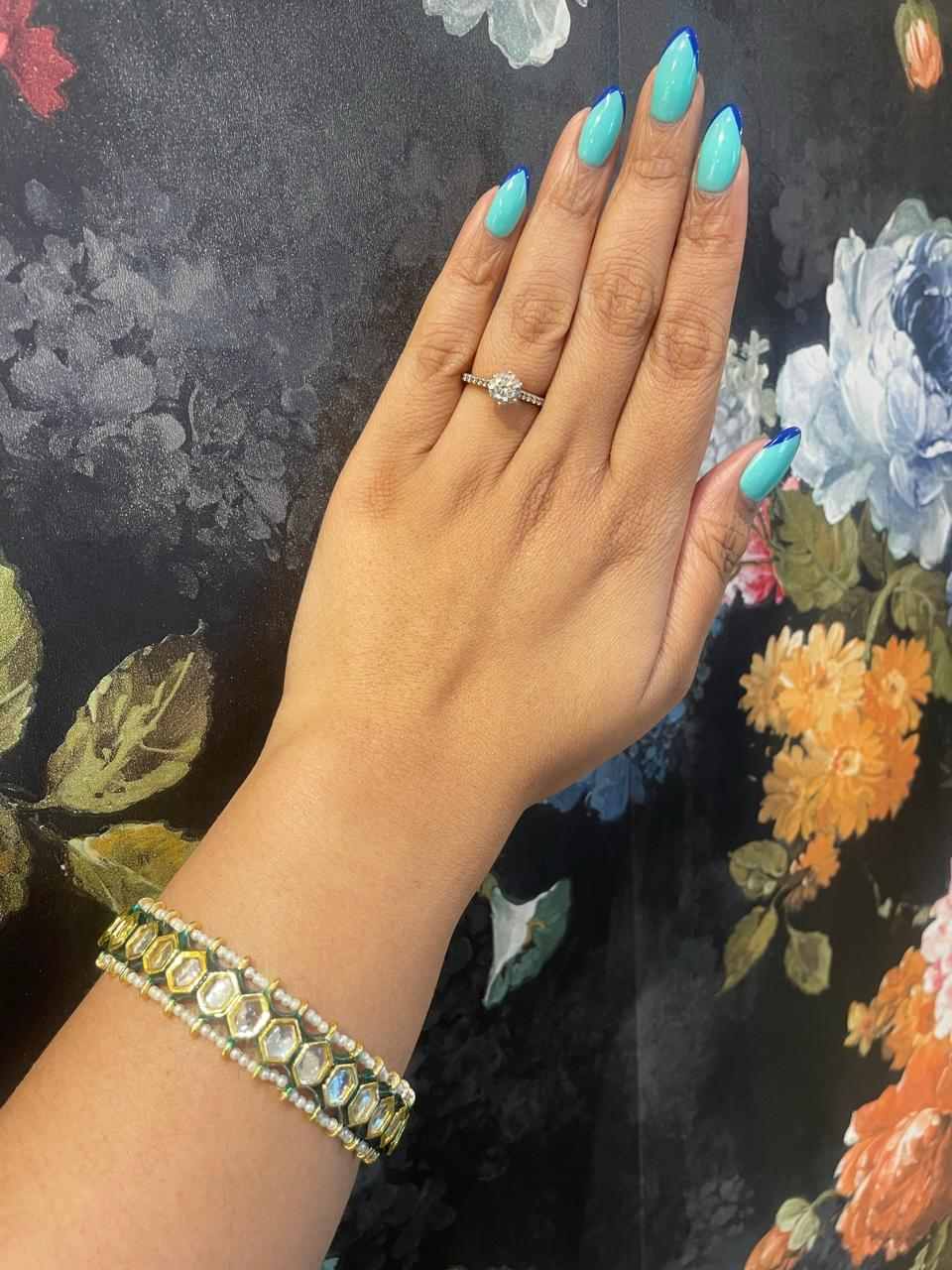 shifa Polki bangles - Image 2