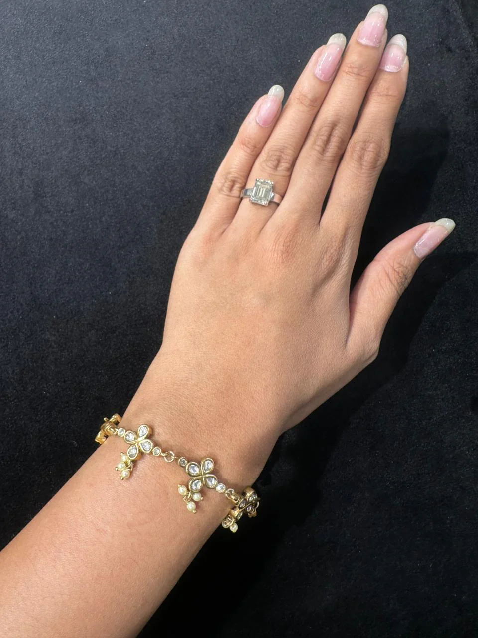 SHRIVI POLKI TENNIS BRACELET - Image 2