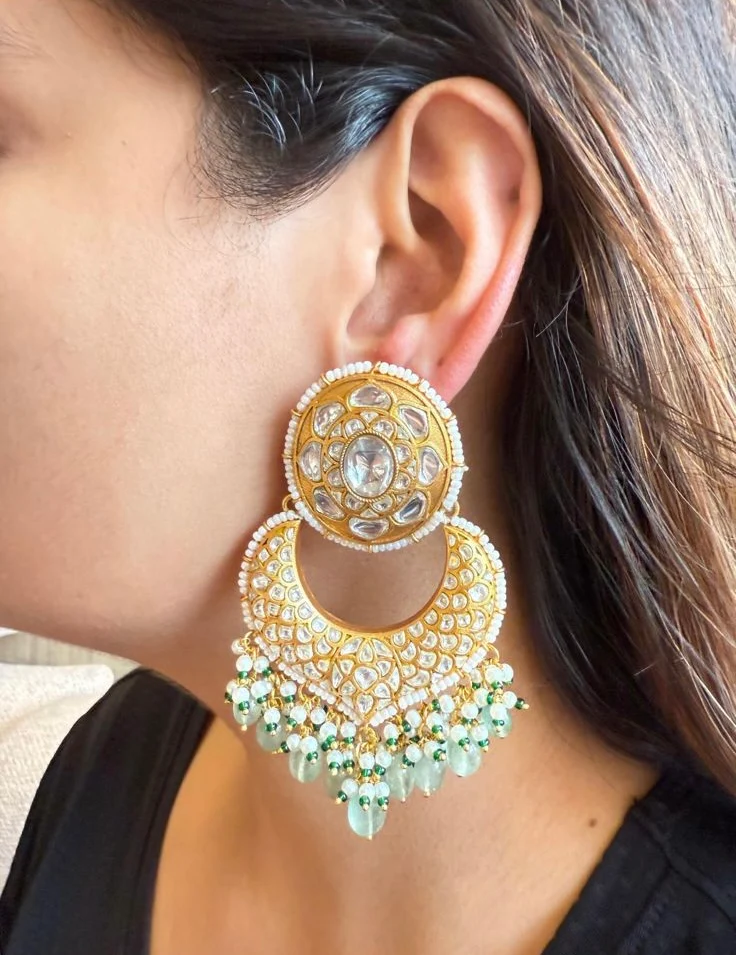 Siya Polki Earring
