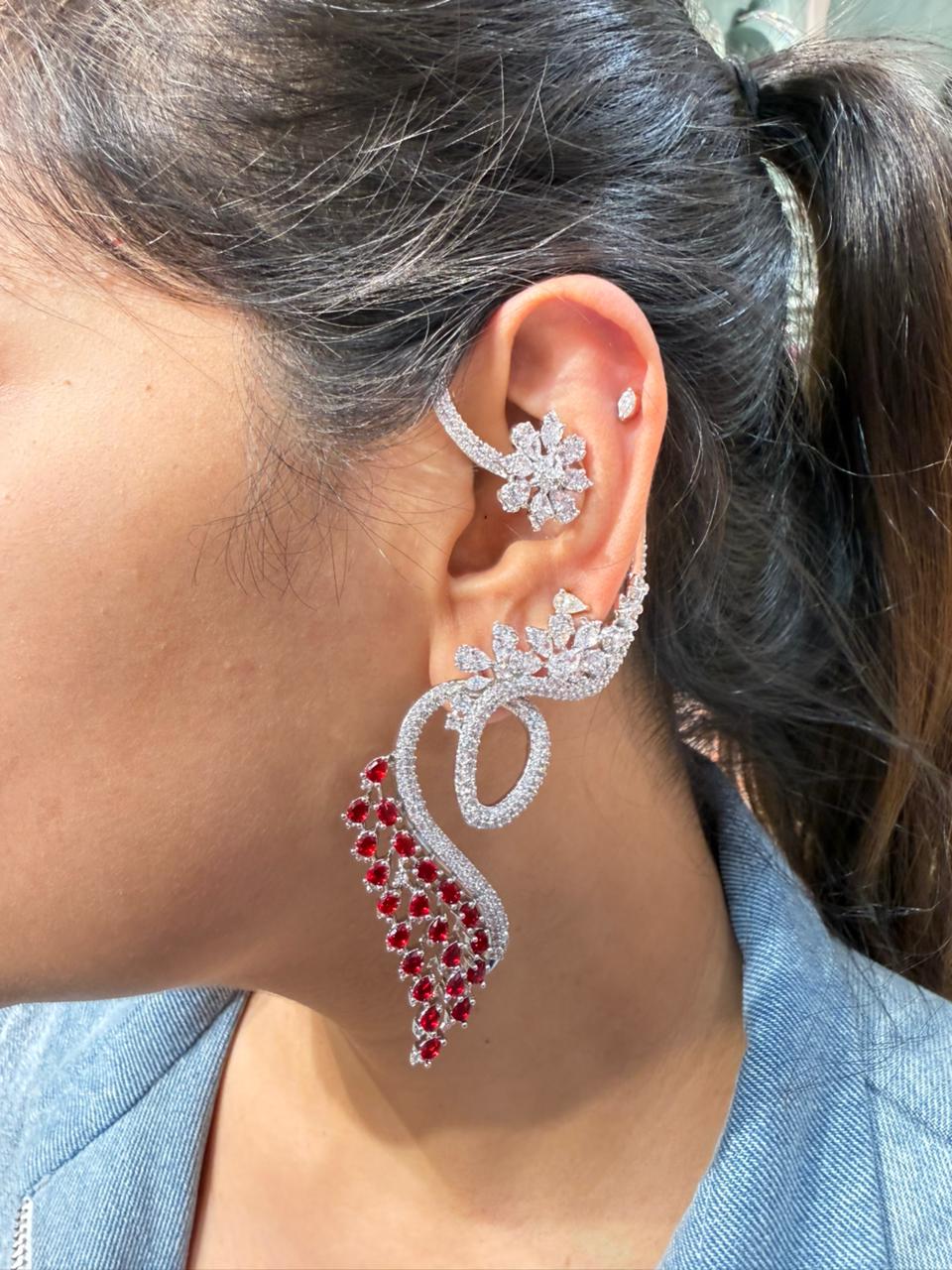 TWISTED BRANCHES EARCUFF - Image 4