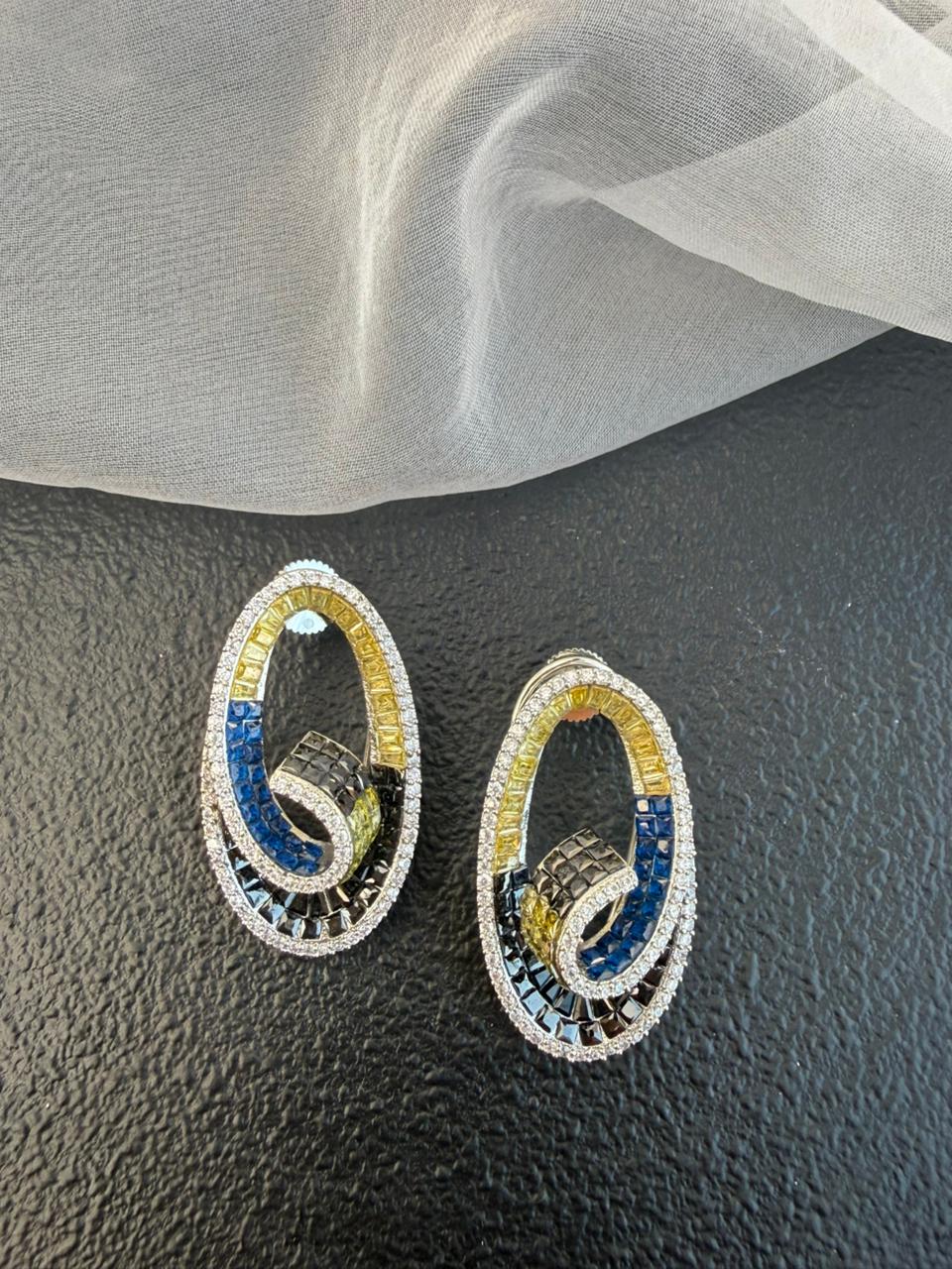 TWISTED OVAL STUD - Image 6