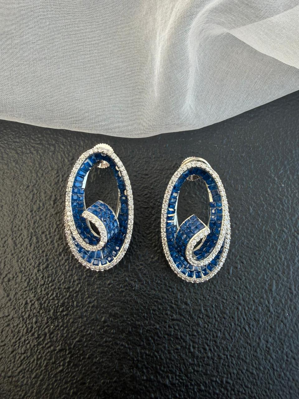 TWISTED OVAL STUD - Image 7