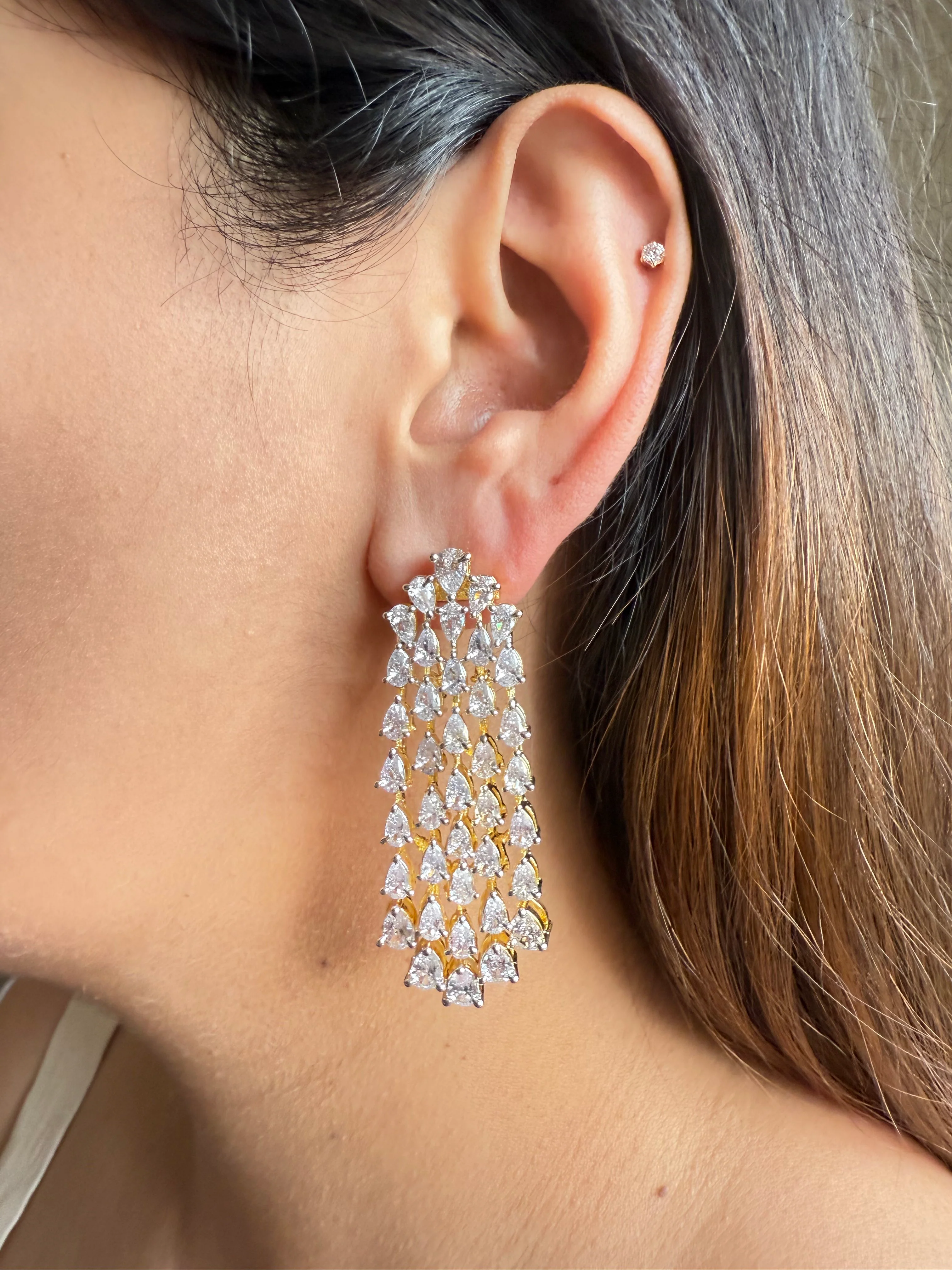Yuvi Diamond Earring