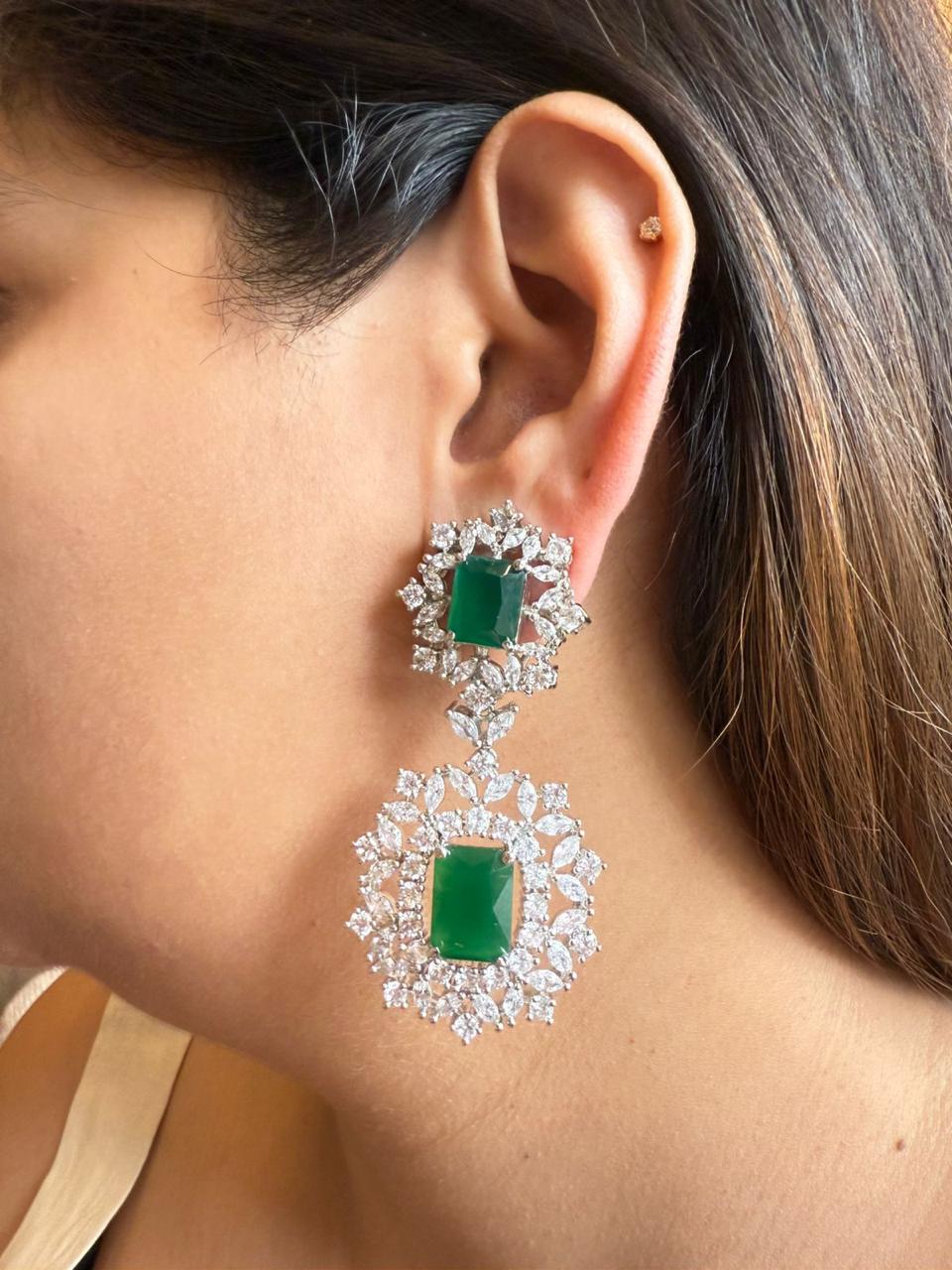Zeya Diamond Earrings - Image 6